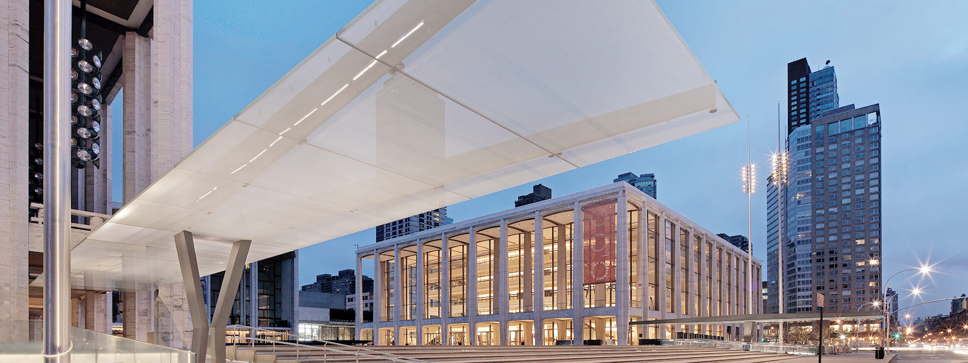 Glass Roof - Lincoln Center Canopies